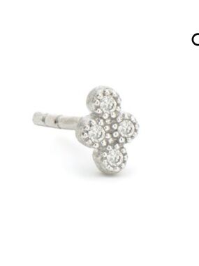 Jude Frances Petite Diamond Quad Stud Earring